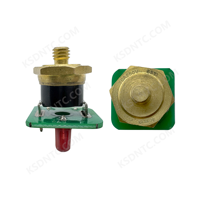 KSD301 铜头带灯板