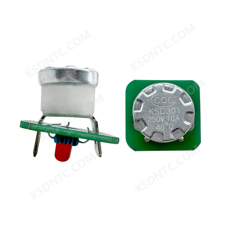 KSD301 Ceramic Bent Foot Fixed Ring Light Board