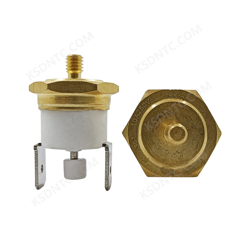 KSD301 M8 threaded copper head ceramic
