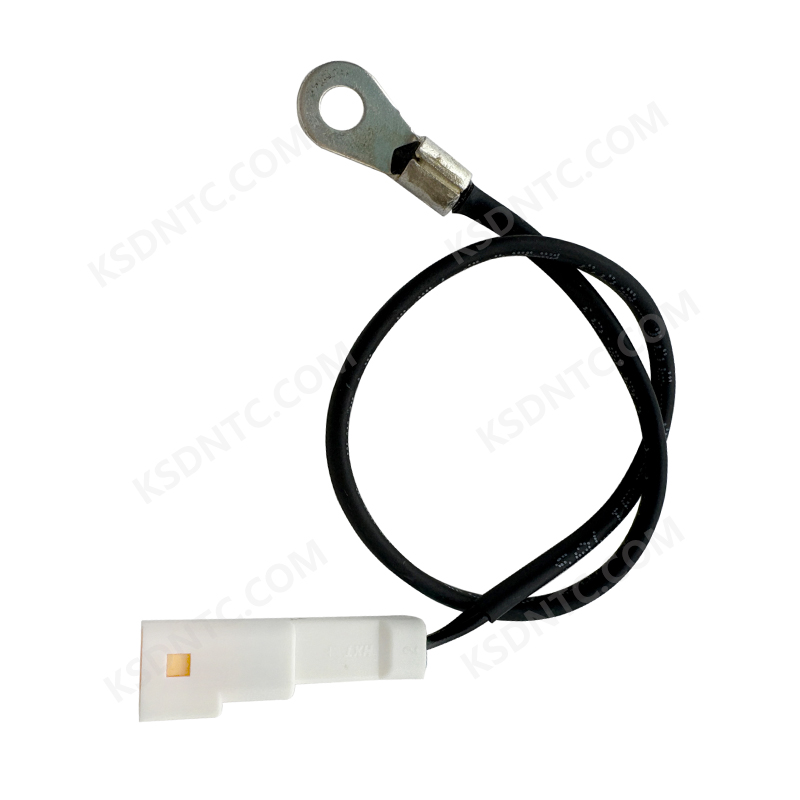 NTC thermistor round wire ear long terminal