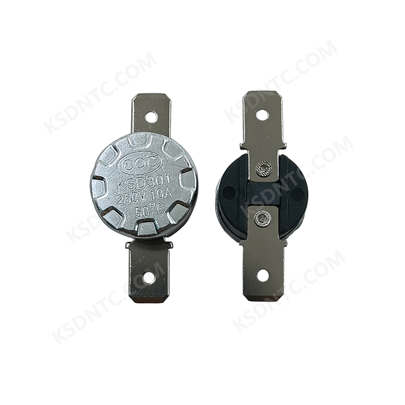 KSD301 round cover flat foot fixing ring